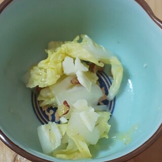 白菜☆おろしりんごチーズ和え